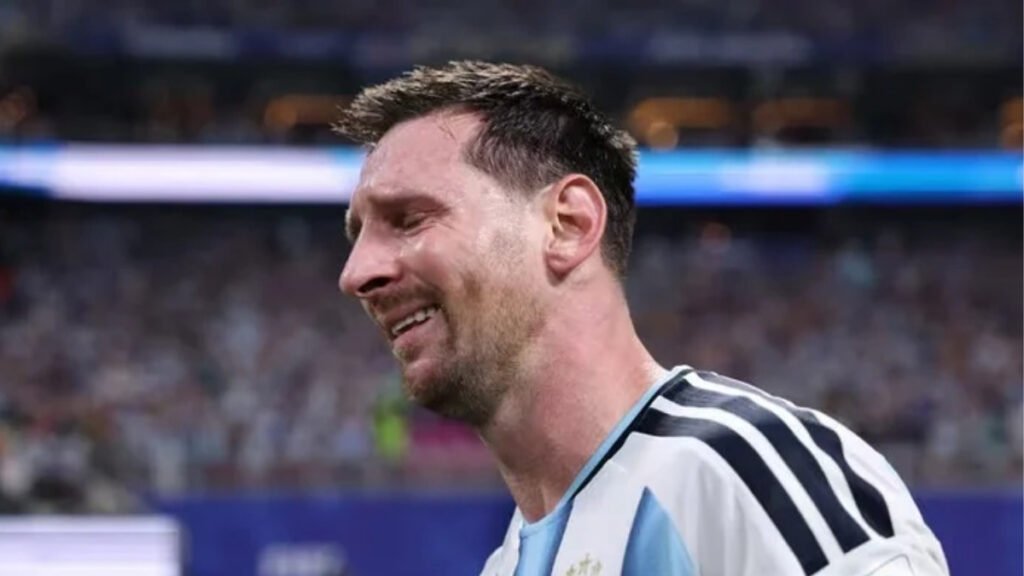 Messi Menangis